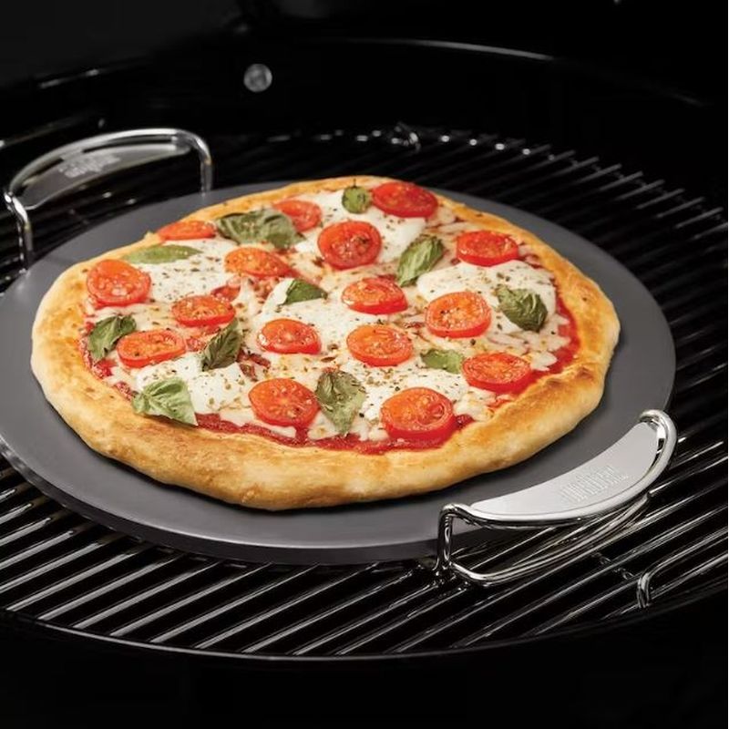 WEBER CRAFTED Gourmet BBQ System Glazed Pizza Stone