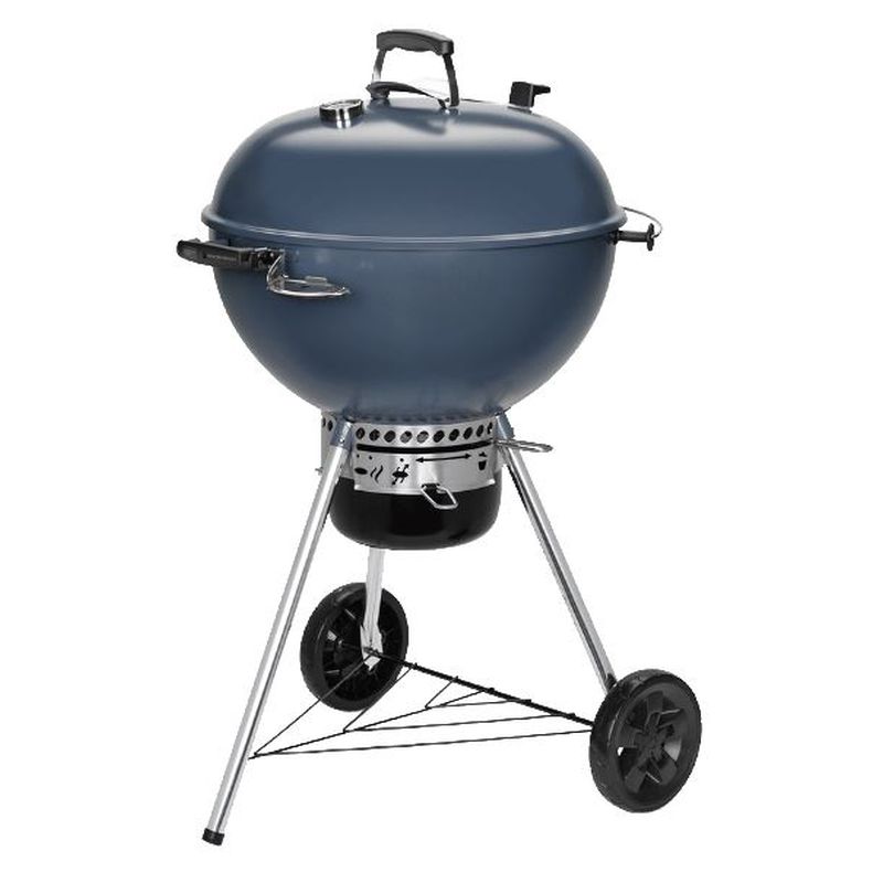 Weber Master-Touch GBS C-5750 Charcoal Barbecue 57cm Slate Blue - Barbecues - Aylett Nurseries