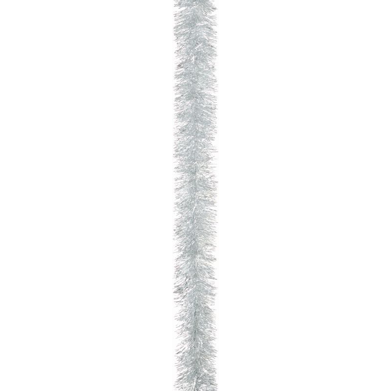 Festive Tinsel - Fine Cut - Silver - 2m - Tinsel - Aylett Nurseries