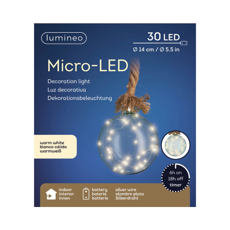 Lumineo micro deals led light ball