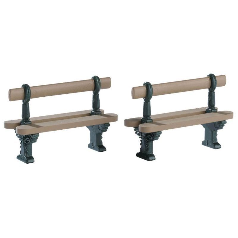 Lemax - Double Seated Bench, Set of 2