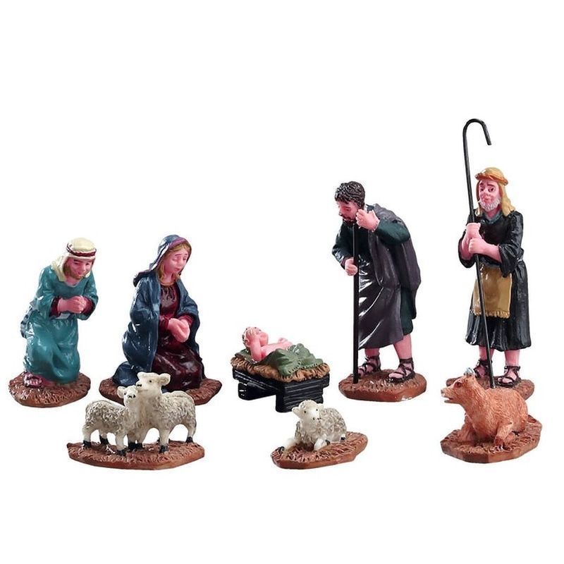 Lemax - Nativity Figurines, Set of 8