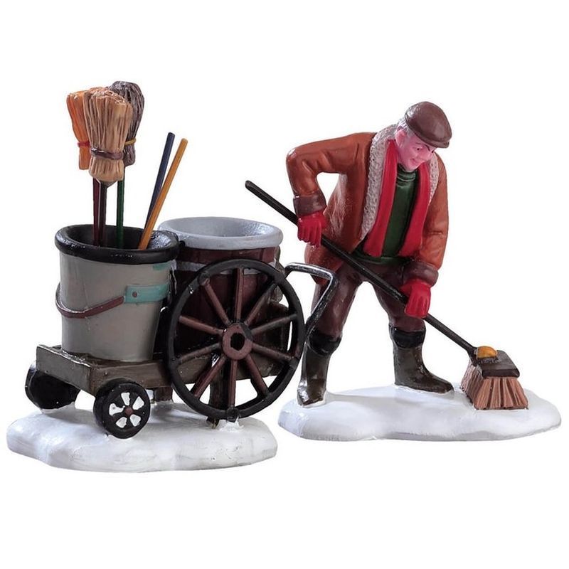 Lemax - Street Sweeper, Set of 2