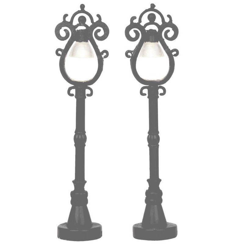 Lemax - Parisian Street Lamp, Set of 2