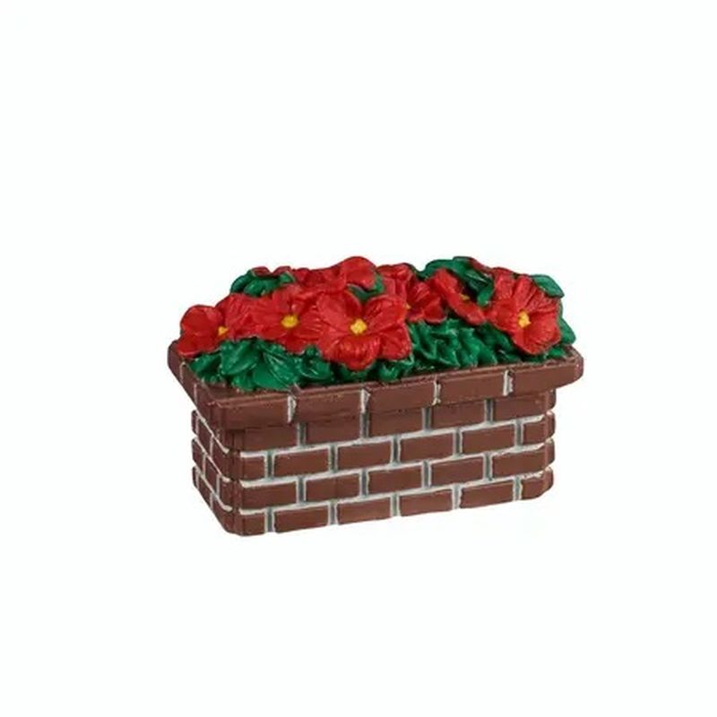 Lemax Poinsettia Planter